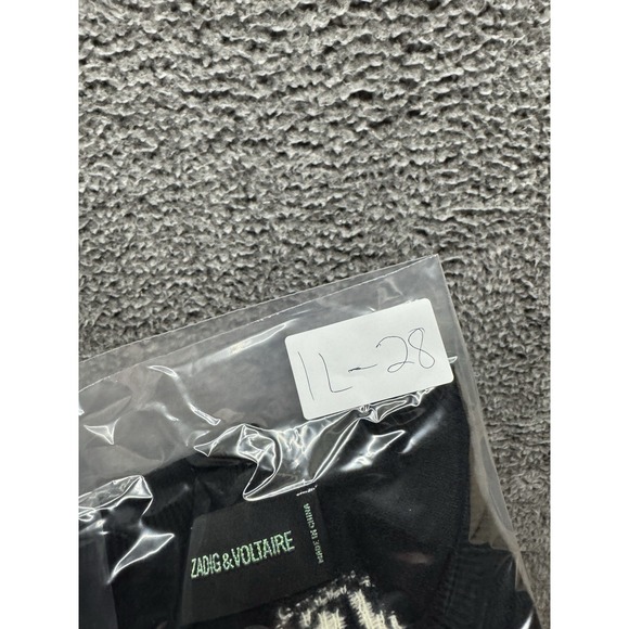 Zadig & Voltaire 100% Cashmere "be Kind To Your Mind" Women's Sweater Size L - Picture 11 of 11